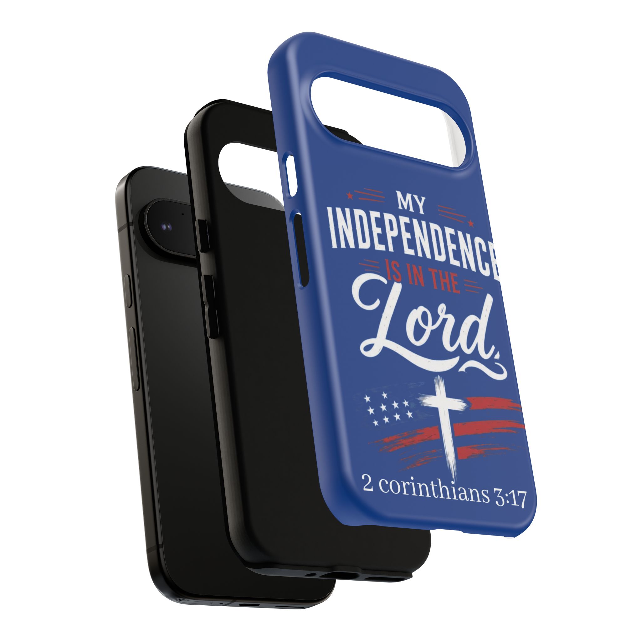 Christian Phone Case — "My Independence Is In The Lord" (2 Corinthians 3:17) - Image 202