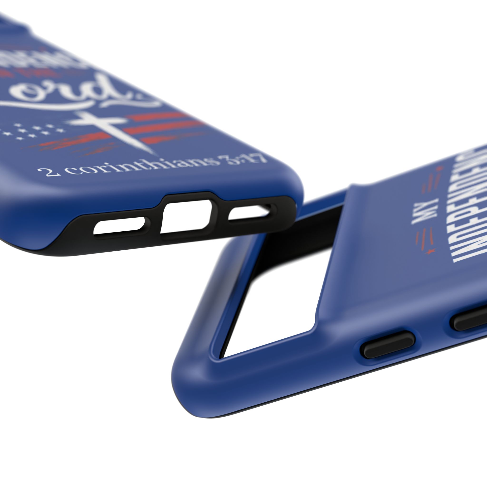 Christian Phone Case — "My Independence Is In The Lord" (2 Corinthians 3:17) - Image 165