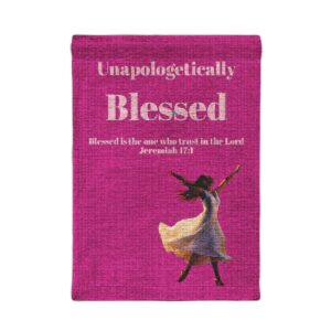 Unapologetically blessed Wall Tapestry