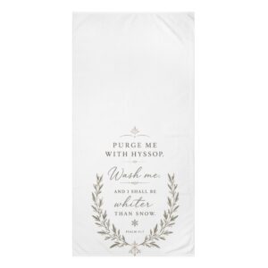 Psalms 51 Mink cotton Towel
