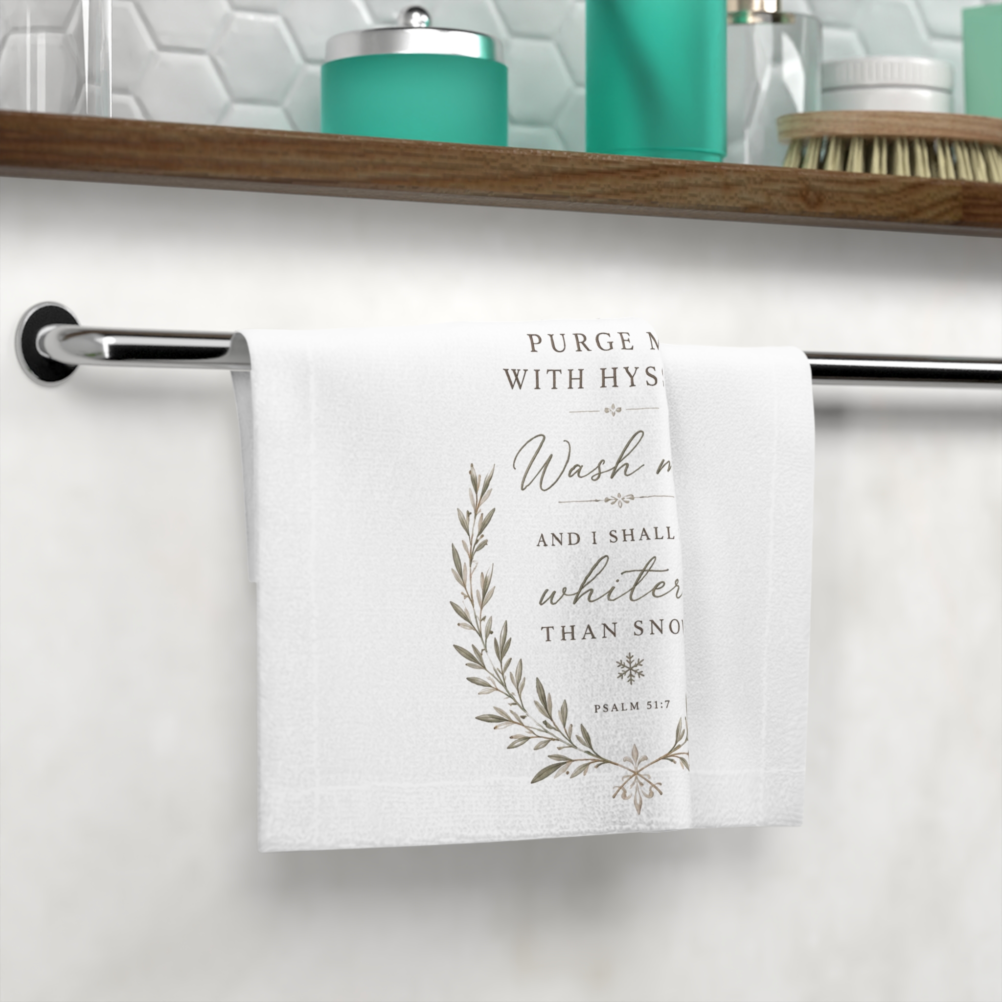 Psalms 51 Face Towel - Image 4