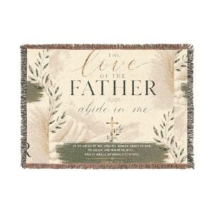 Father‘s love woven blanket