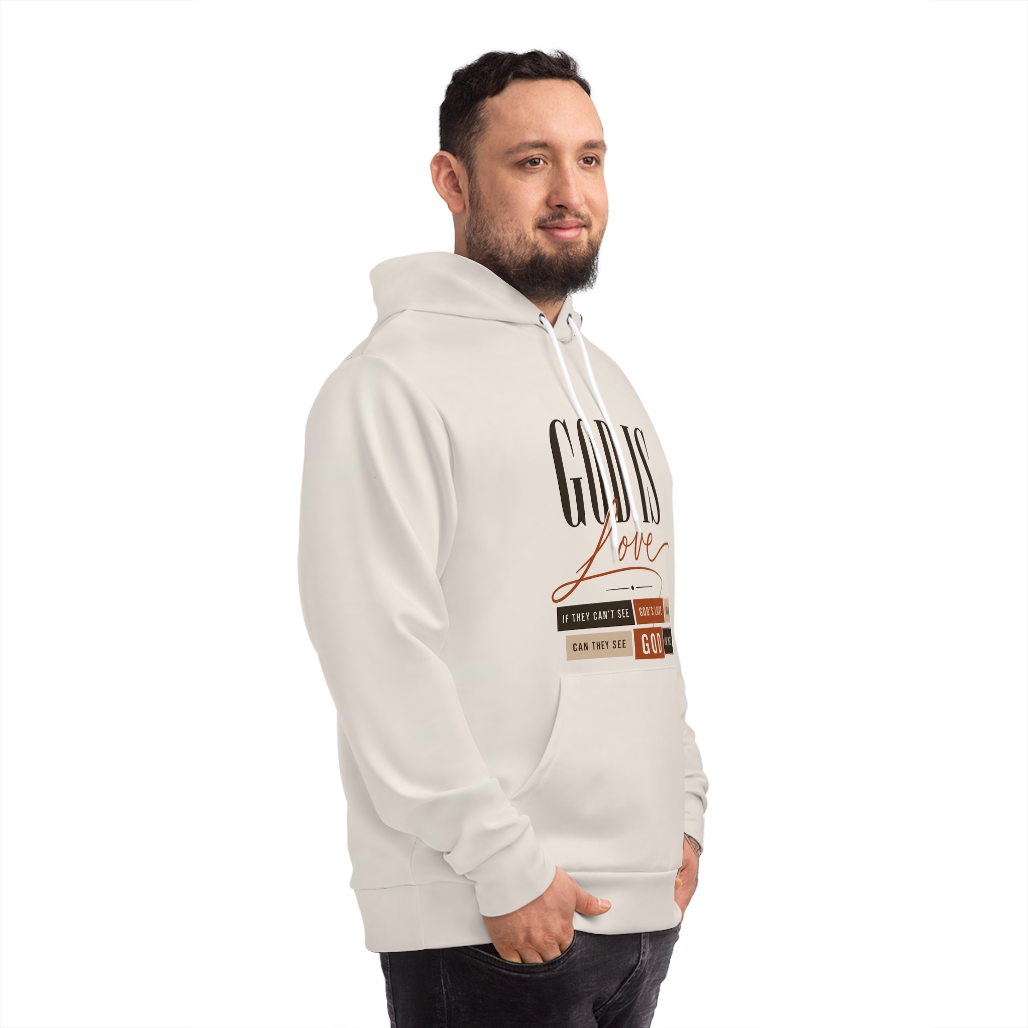 God Is Love Hoodie — Inspirational Christian Faith Pullover - Image 5