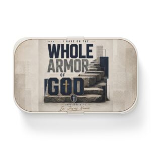 "Whole Armor of God" Faith-Base Bento Container