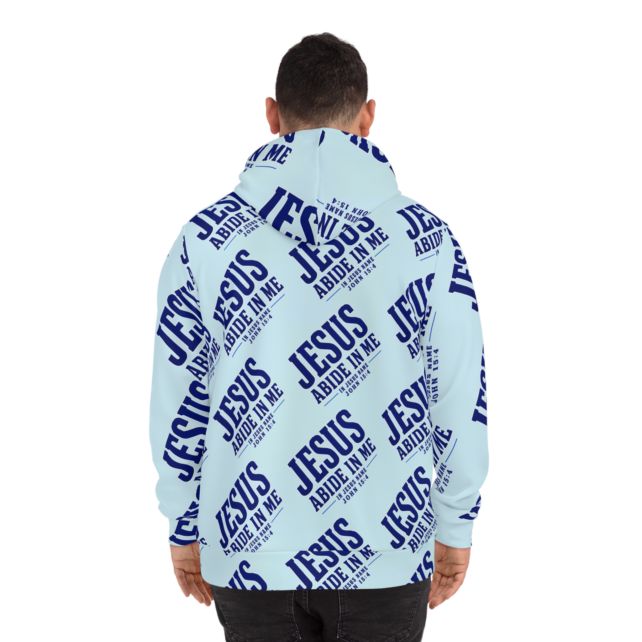 Jesus Abide In Me Hoodie - Image 4