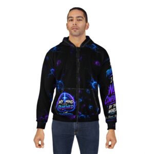 Renewed Mind Zip Hoodie — Christian Inspirational All-Over Print