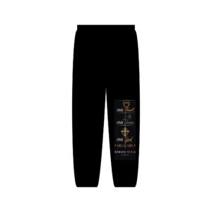 Scripture Sweatpants - One Heart One Voice One God Isaiah 52:1 Lounge Pants