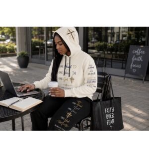 "One Heart, One Voice, One God" ROMANS 15:5-6 Hoodie