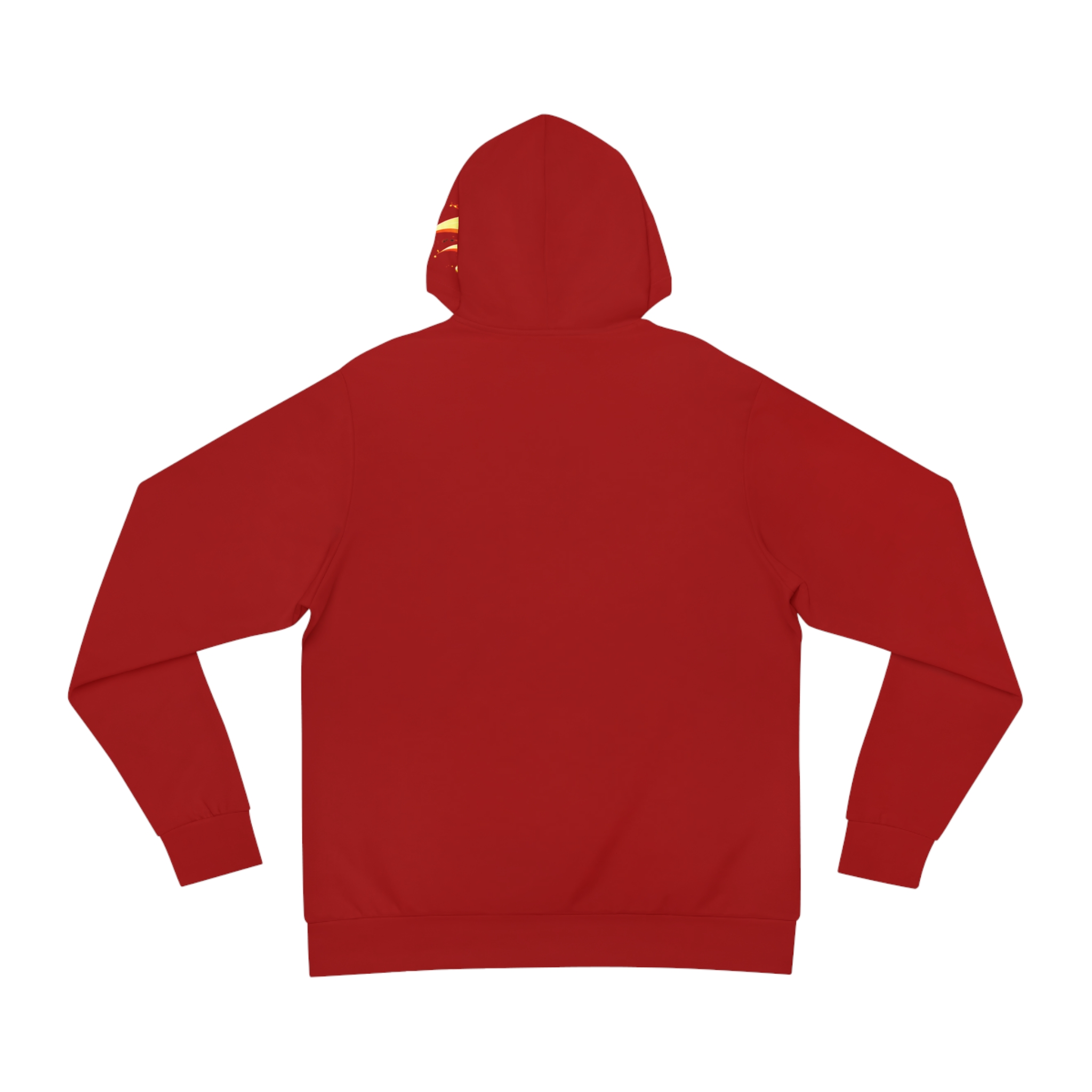 Holy Ghost Flames Hoodie - Christian Faith Flame Graphic Pullover - Image 3